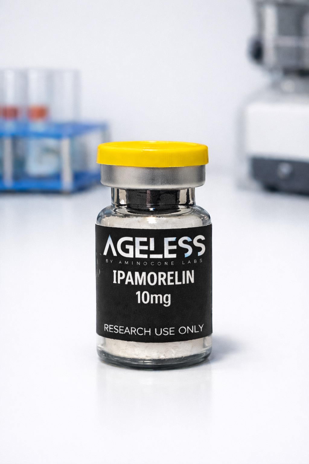 Ipamorelin peptide vial